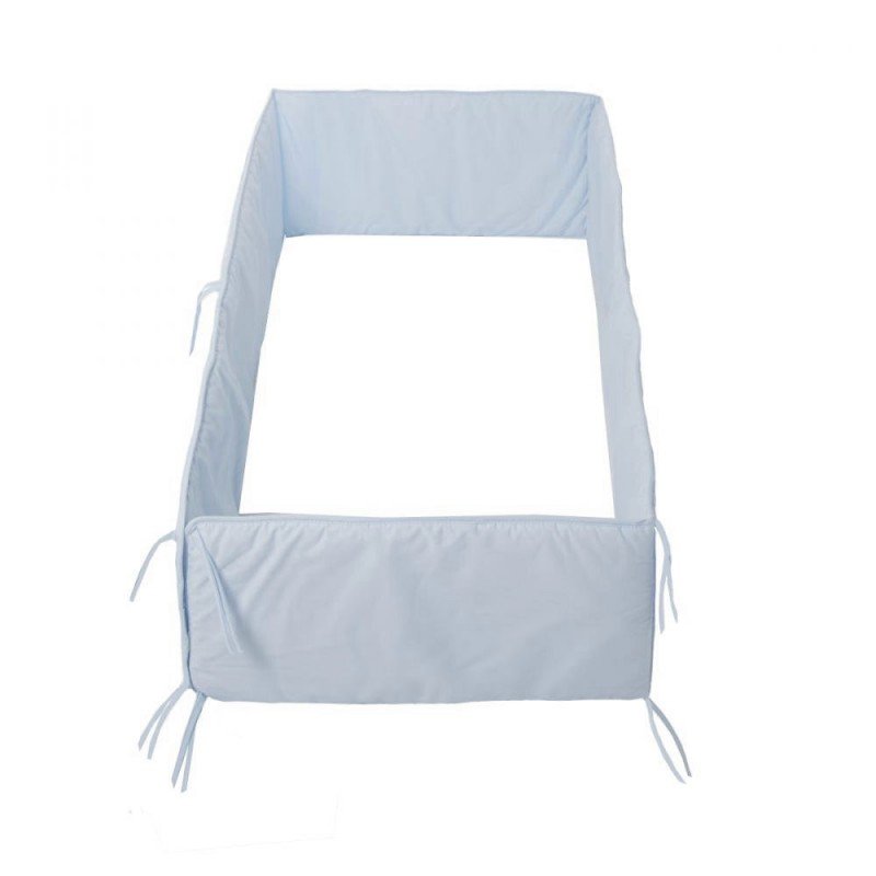 PROTECTOR DE CUNA 360 LISO CIELO EMPOLVADO 360X30CM