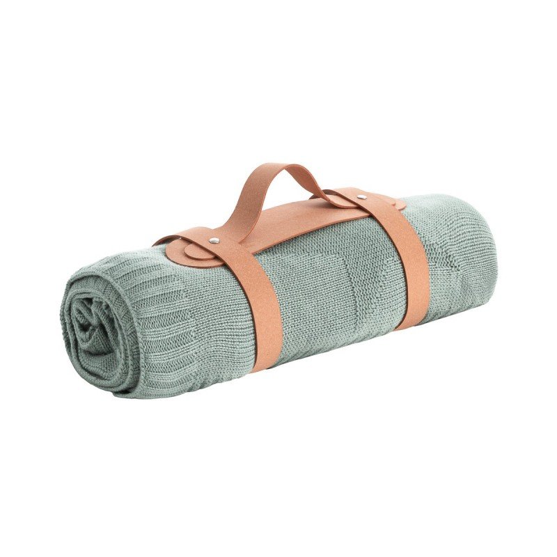 MANTA PUNTO BAMBOO 80X100CM STELLE CAMBRIDGE BLUE