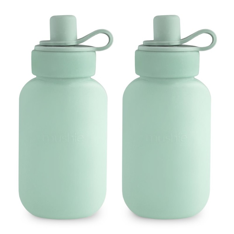 PACK 2 BOLSAS squeeze PURE SILICONA SOLID CAMBRIDGE BLUE 6.4x5.1x15.2 CM