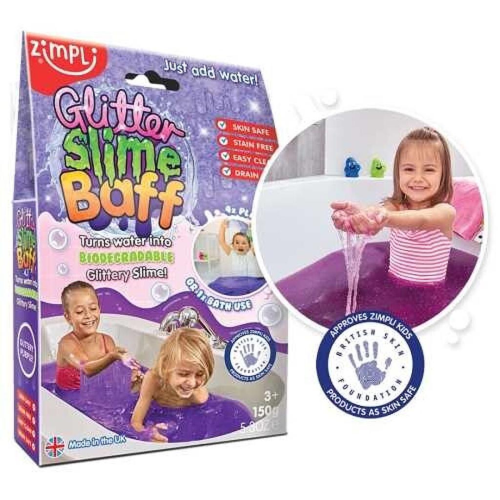 SLIME BAFF GLITTER PURPURA 1x150 gr.