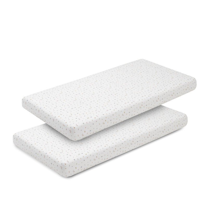 SABANA BAJERA CUNA 60 PACK 2 UNDS RABBIT BEIG