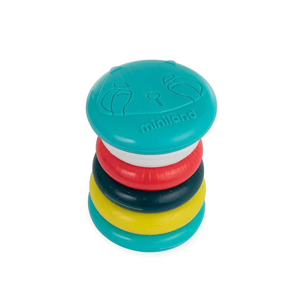 MINILAND SENSORIAL - RODILLO ANILLOS APILABLES