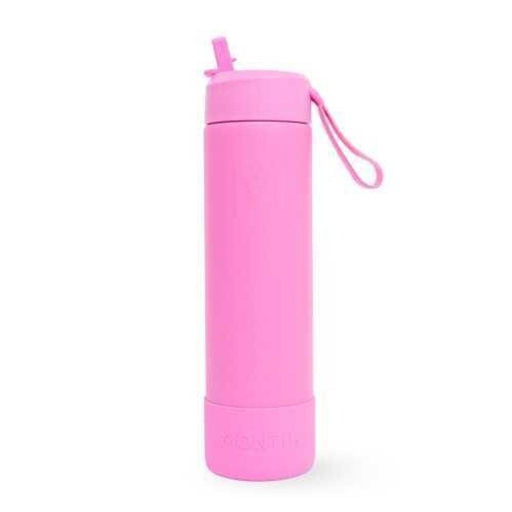MONTII BOTELLA SIPPER PINK FLOSS 700ML