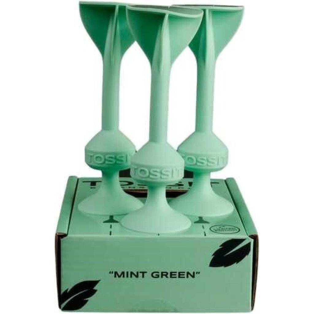 TOSSIT 3 DARDOS SILICONA MINT GREEN