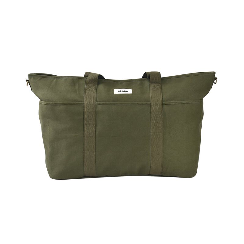BOLSO MATERNAL MADRID XXL VERDE LIQUEN
