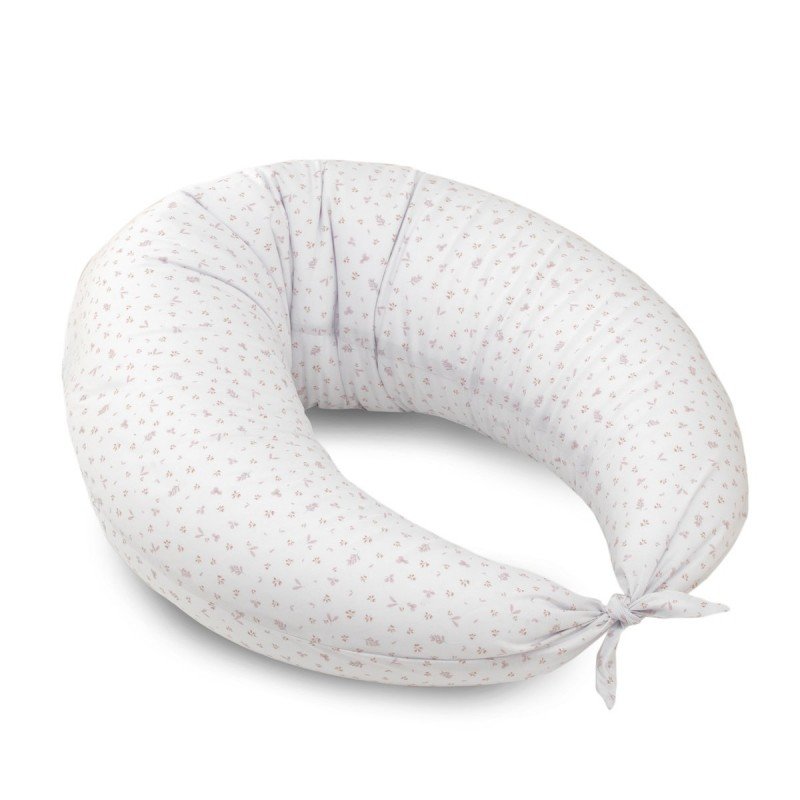 ALMOHADA DE LACTANCIA LUNA PLUMETI ROSA