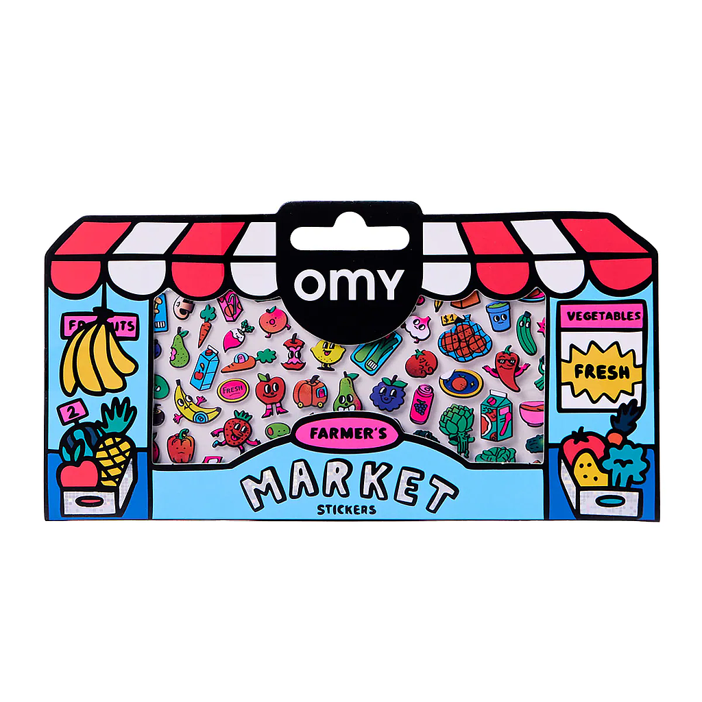 OMY PEGATINAS NEW STICKERS BOUTIQUE FARMER