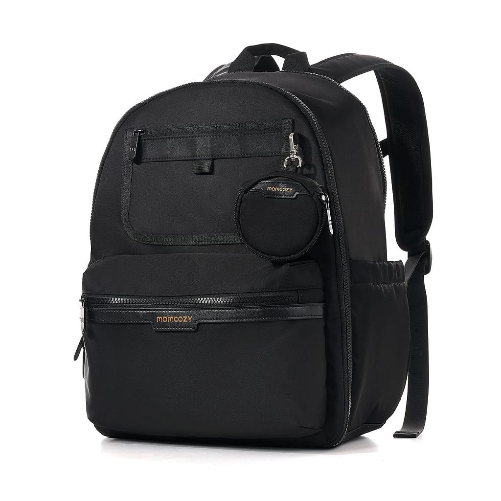 MOMCOZY MOCHILA MATERNAL TODO EN 1 LG011 UNICO NEGRO