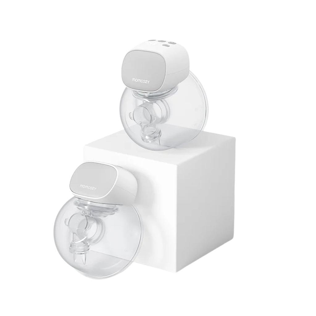 MOMCOZY SACALECHE DOBLE PORTATIL S9 PRO UNICO GRIS