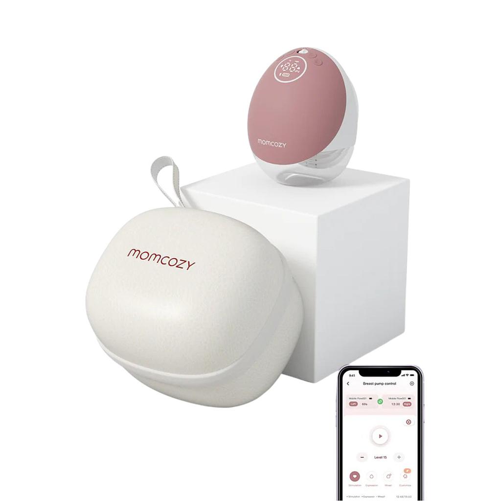 MOMCOZY SACALECHE INDIVIDUAL ELECTRICO PORTATIL M9 UNICO GRANATE