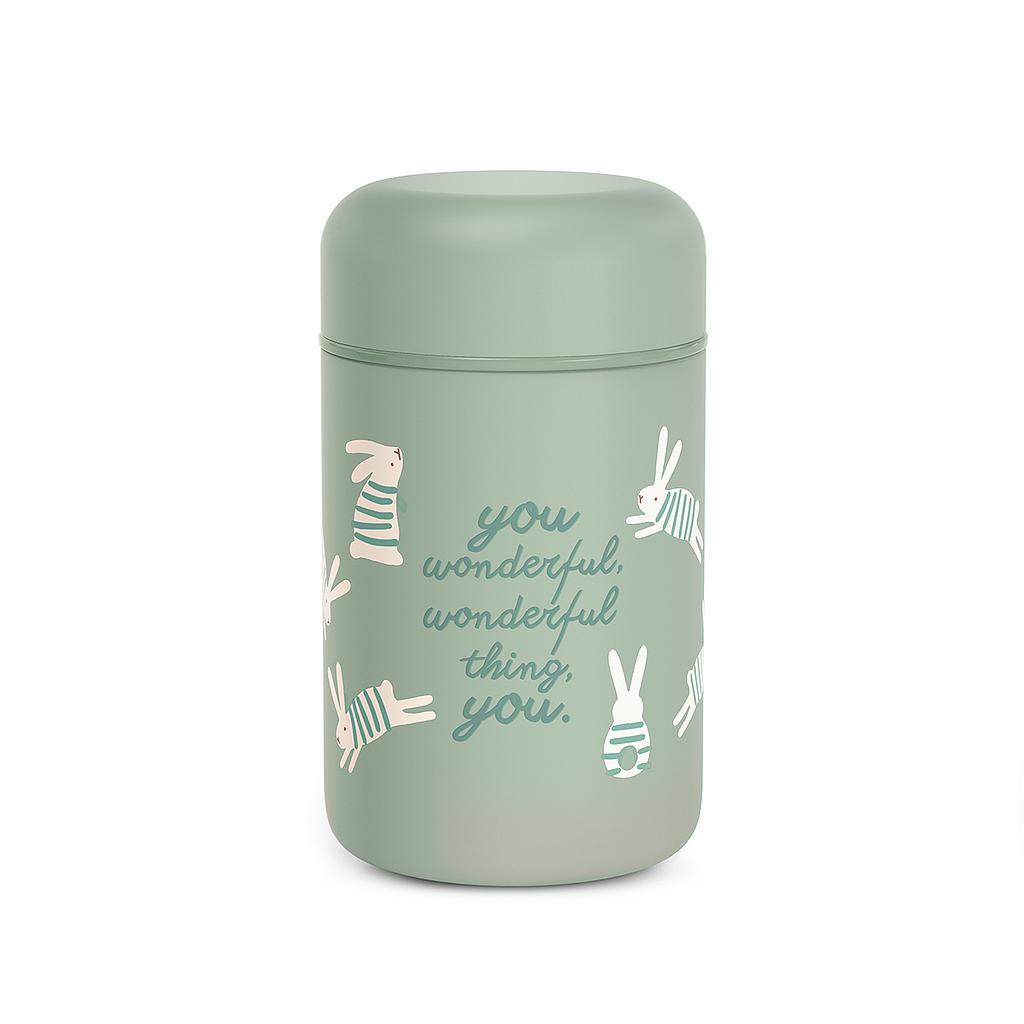TERMO SOLIDOS PAPILLERO WONDERLAND'26 VERDE 400ML