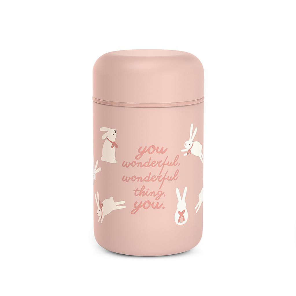 TERMO SOLIDOS PAPILLERO WONDERLAND'26 ROSA 400ML