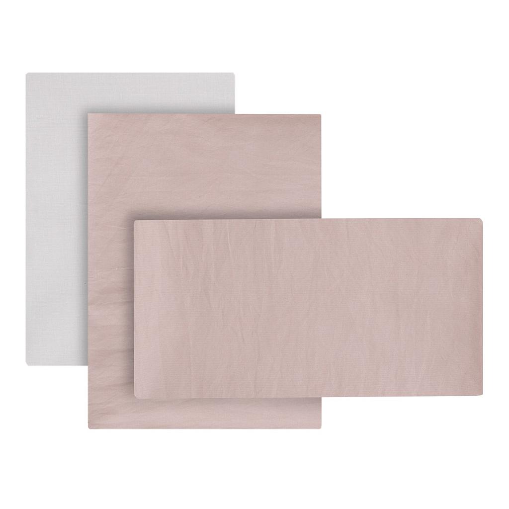 SABANA MINICUNA 3 PCS 50X90X1 TENDER BLUSH