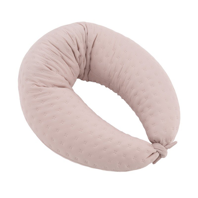 ALMOHADA DE LACTANCIA LUNA 80X185X16CM TENDER BLUSH