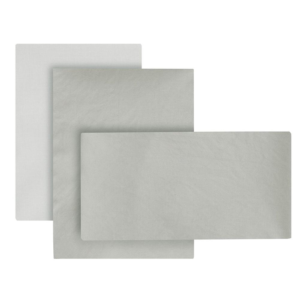 SABANA CUNA 3 PCS  CUNA 60 60x120x1 CM TENDER MINT