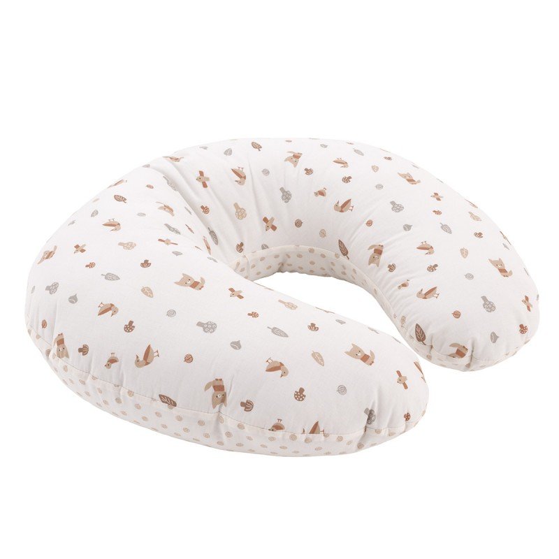 ALMOHADA DE LACTANCIA PEQ.SENDA BEIGE 53X45X10CM
