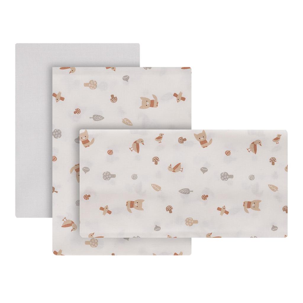 SABANA MINICUNA 3 PCS 50X90X1 SENDA BEIGE