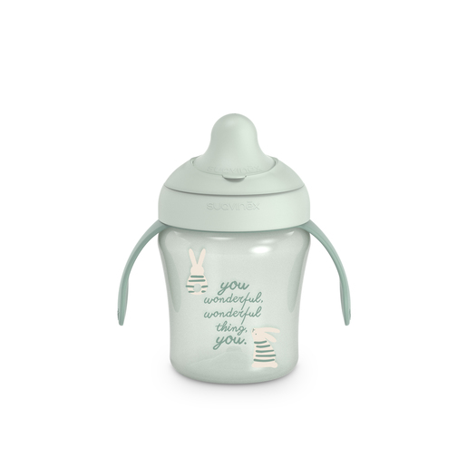 TAZA DE APRENDIZAJE WONDERLAND'26 VERDE (+6M 200ML)