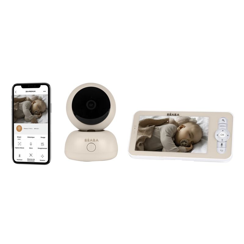 BABY MONITOR VIDEO ZEN PREMIUM BEIGE