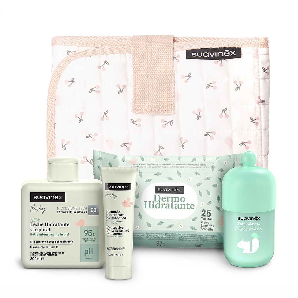 SET CAMBIADOR BIRDIES ROSA