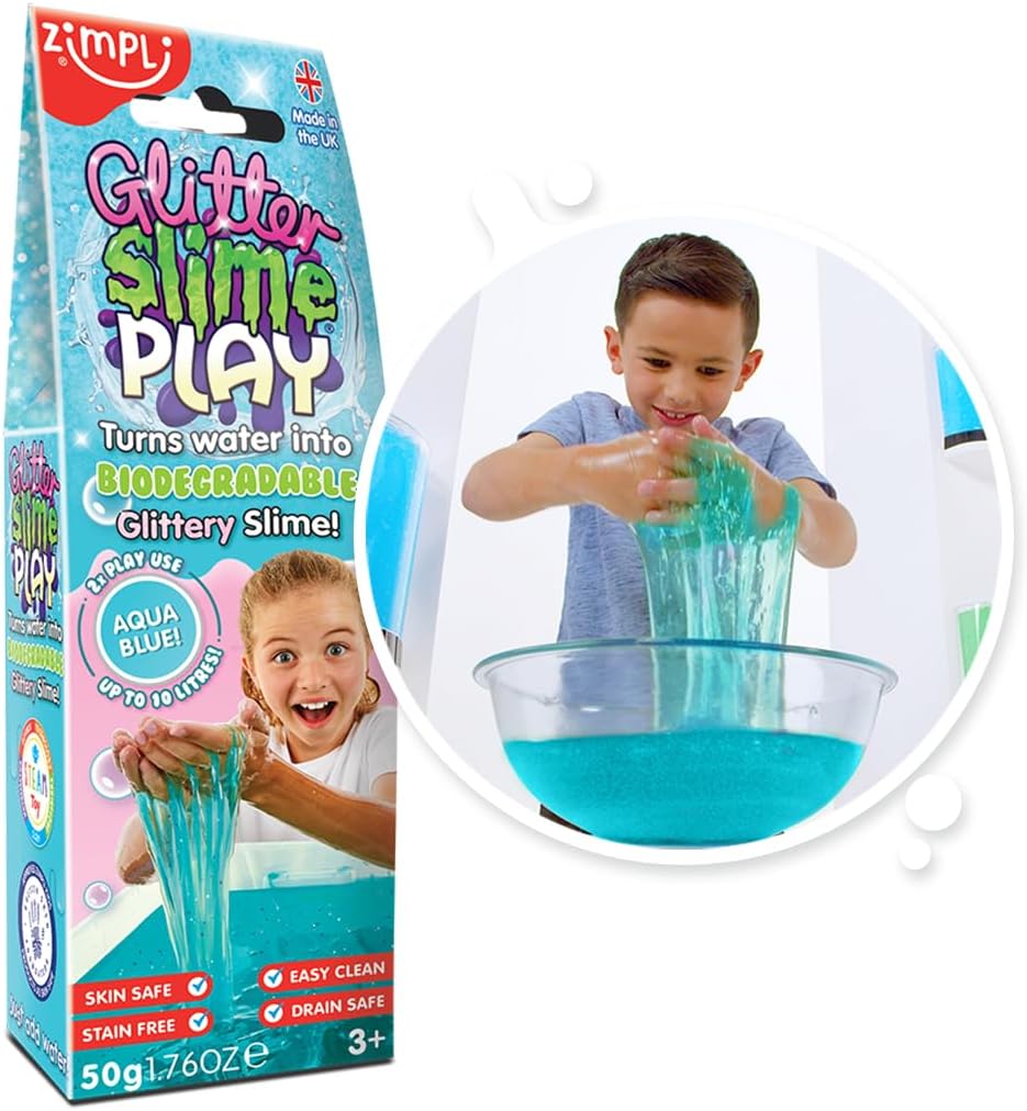 GLITTER SLIME PLAY AQUA 1x50 gr.