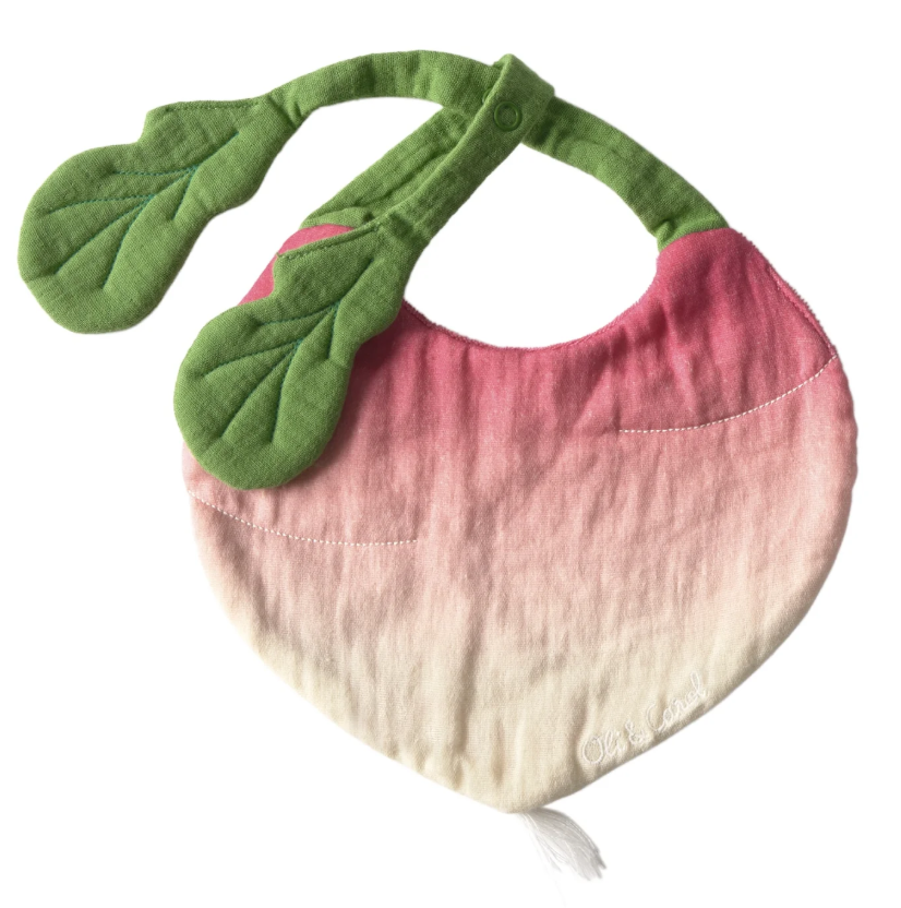 Oli&amp;Carol RAMONA THE RADISH Babero