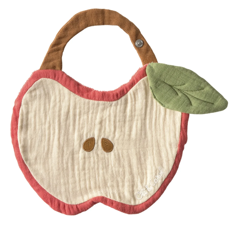 Oli&amp;Carol PEPA THE APPLE Babero