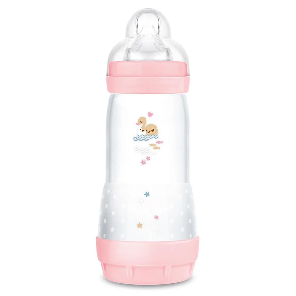 MAM BIBERON ANTI COLIC +4M 320ML ROSA