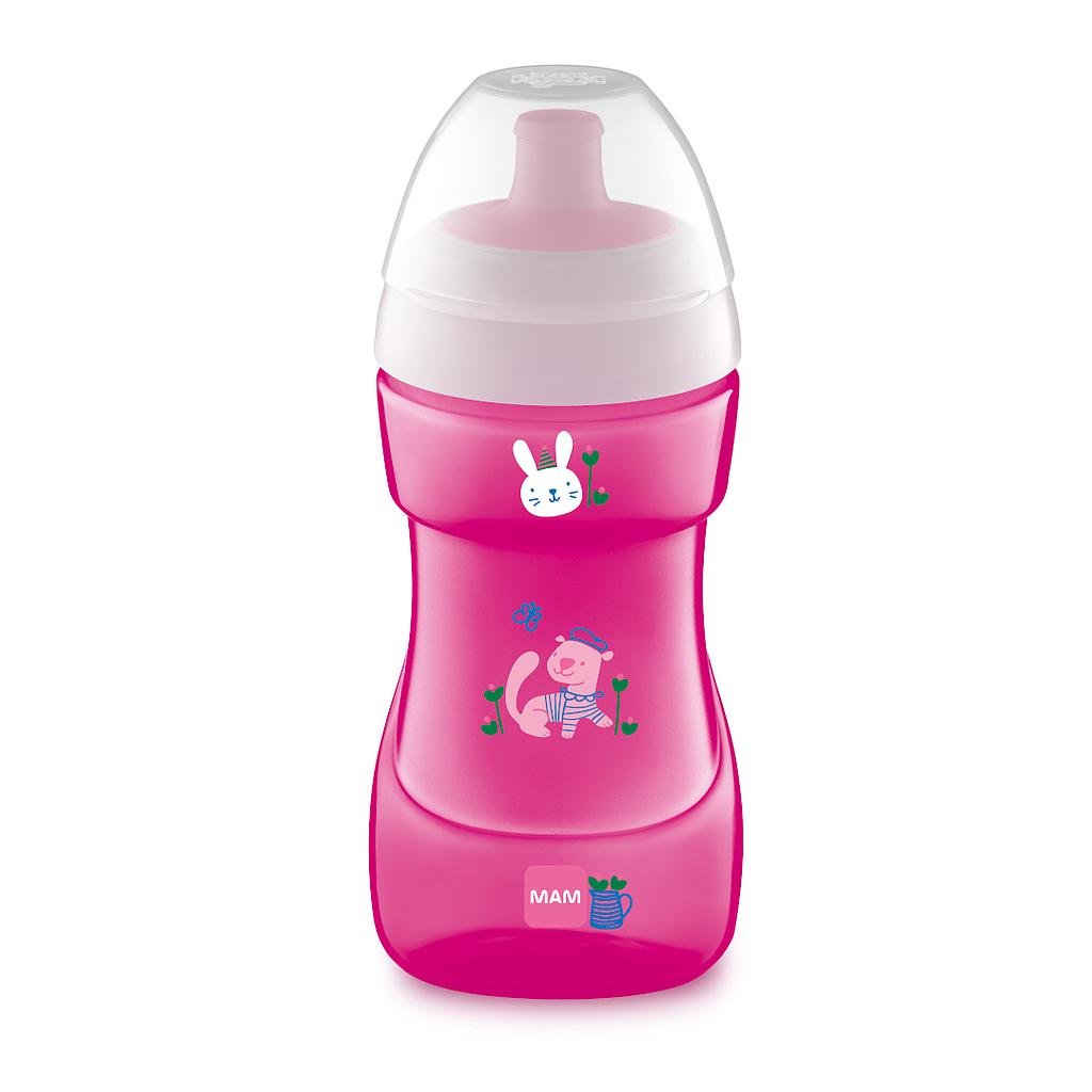MAM VASO SPORTY CUP 330ML ROSA