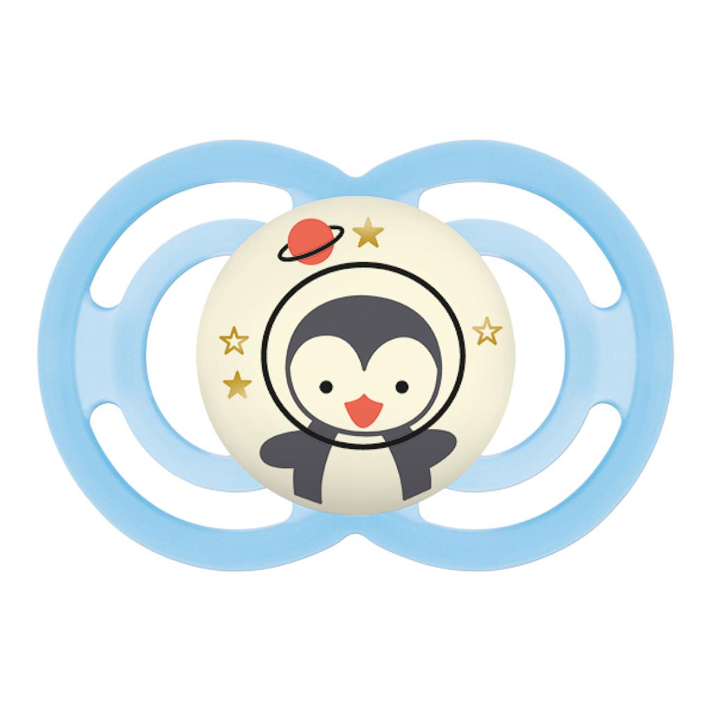 MAM CHUPETE PERFECT NIGHT 6M+ AZUL