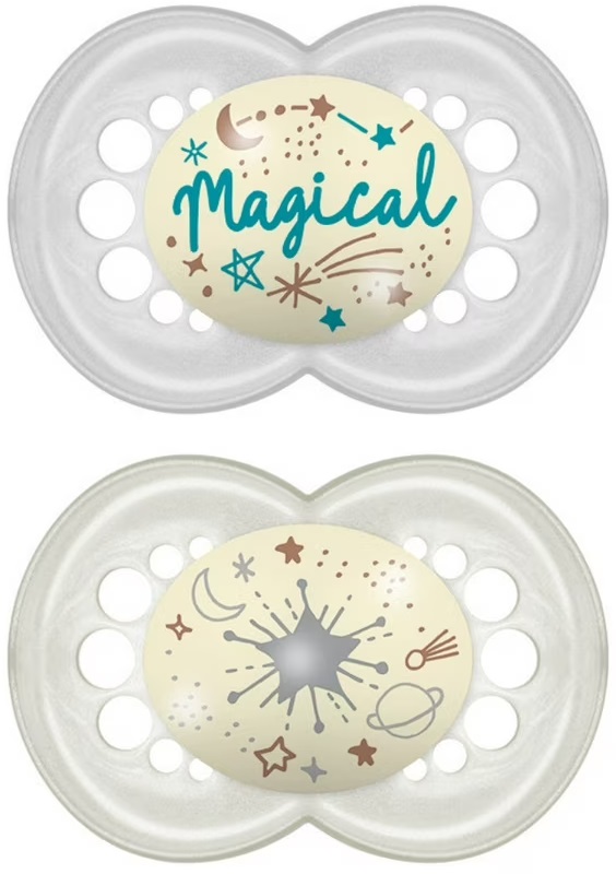 MAM CHUPETE ORIGINAL 6M+ NIGHT LATEX 2UN unisex