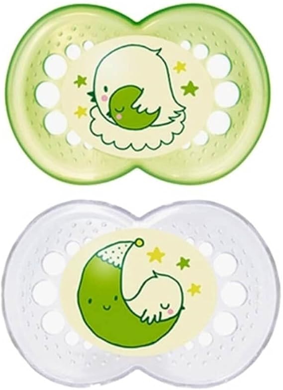 MAM CHUPETE ORIGINAL 16+ NIGHT LATEX 2UN SURTIDO