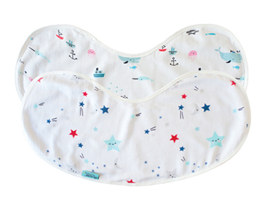 BABERO HOMBRO PACK 2UNDS ESTRELLAS-MAR