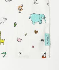 MUSELINA TINY TWINKLE 120X120 ANIMALES