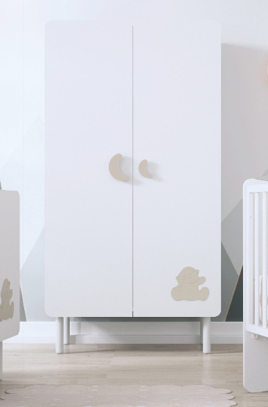 ARMARIO TRF.04865 KUMA BLANCO/TIERRA