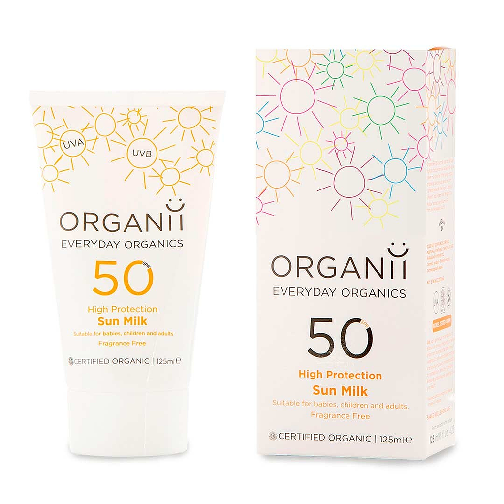 LECHE SOLAR ORGANII SPF50 125ML
