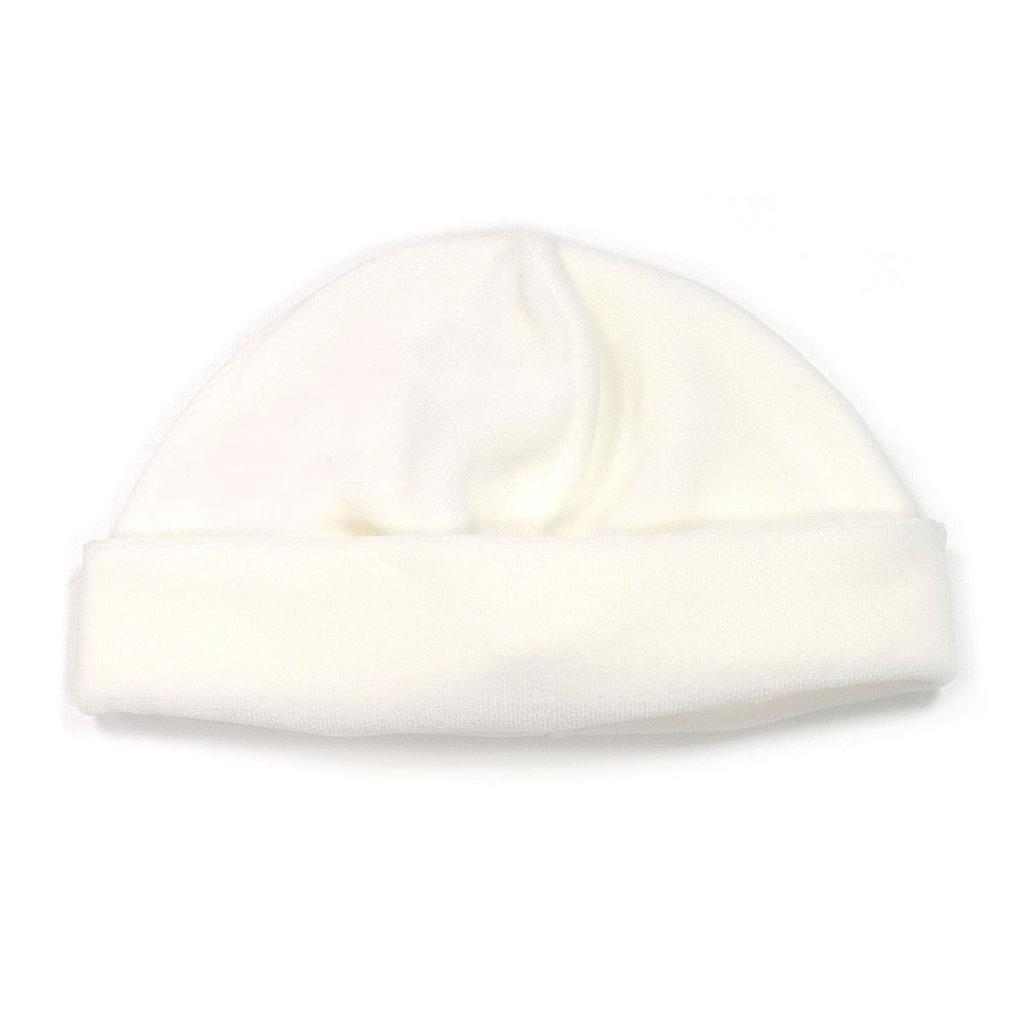 GORRO TERCIOPELO LISO BEIGE T.0
