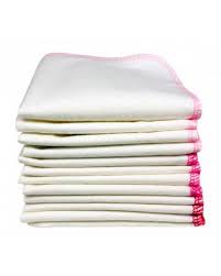 TOALLITAS LAVABLES ROSAS FRANELA ALG.ORG