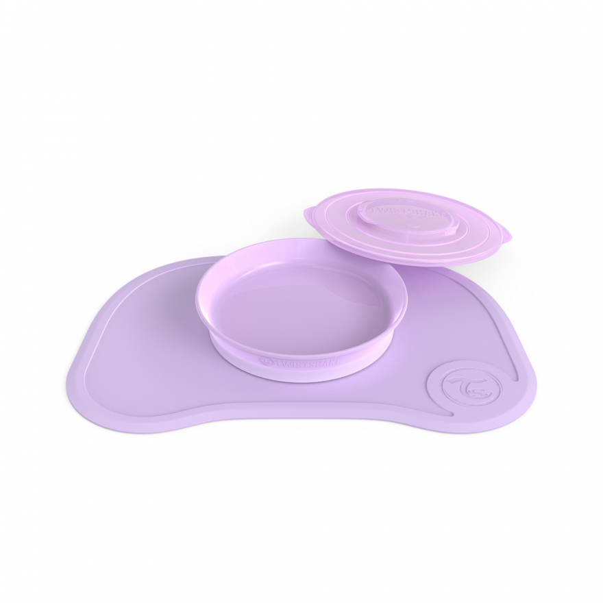 MANTEL CLICK-MAT+PLATO 6M+ PASTEL MORADO