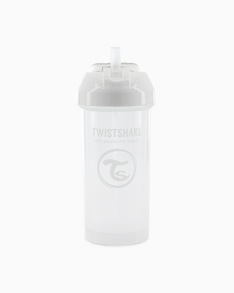 TWISTSHAKE TAZA CAÑITA 360ML PASTEL BLAN