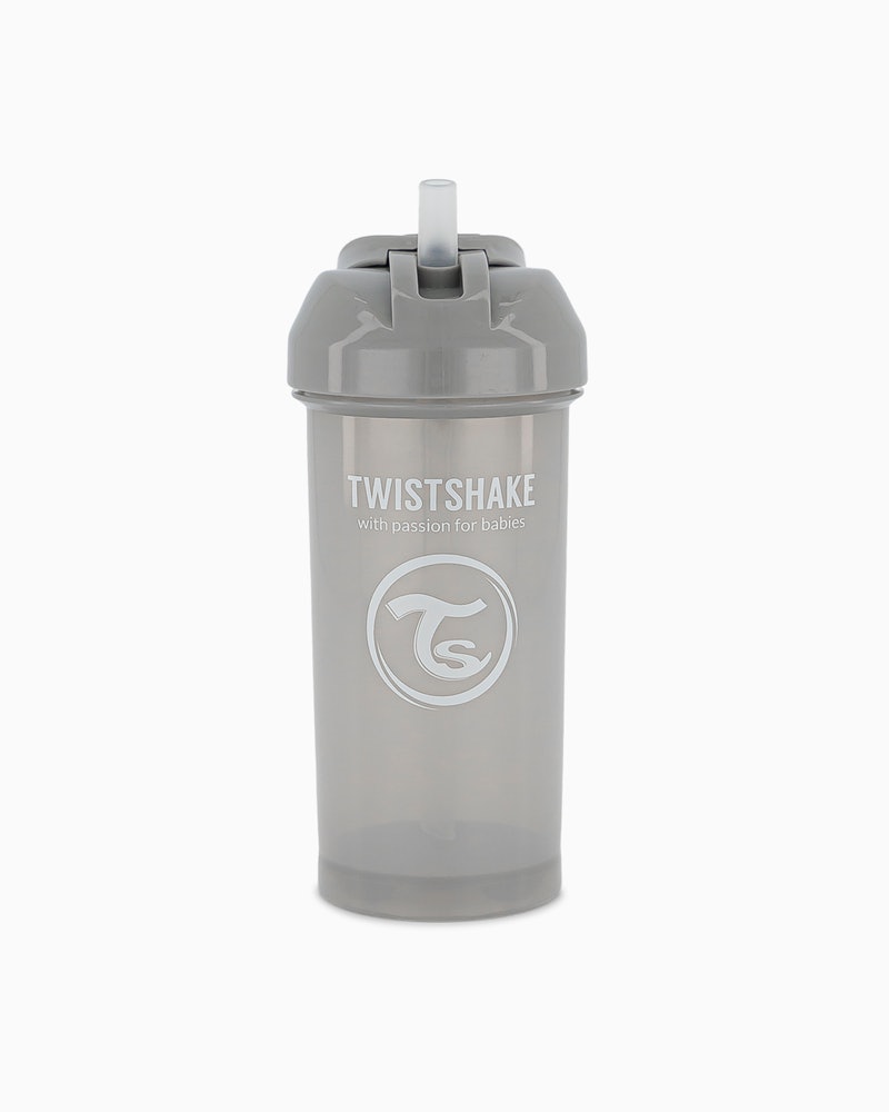 TWISTSHAKE TAZA CAÑITA 360ML PASTEL GRIS