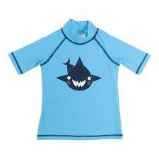 CAMISETA SWIMWEAR AZUL TIBURON T.2