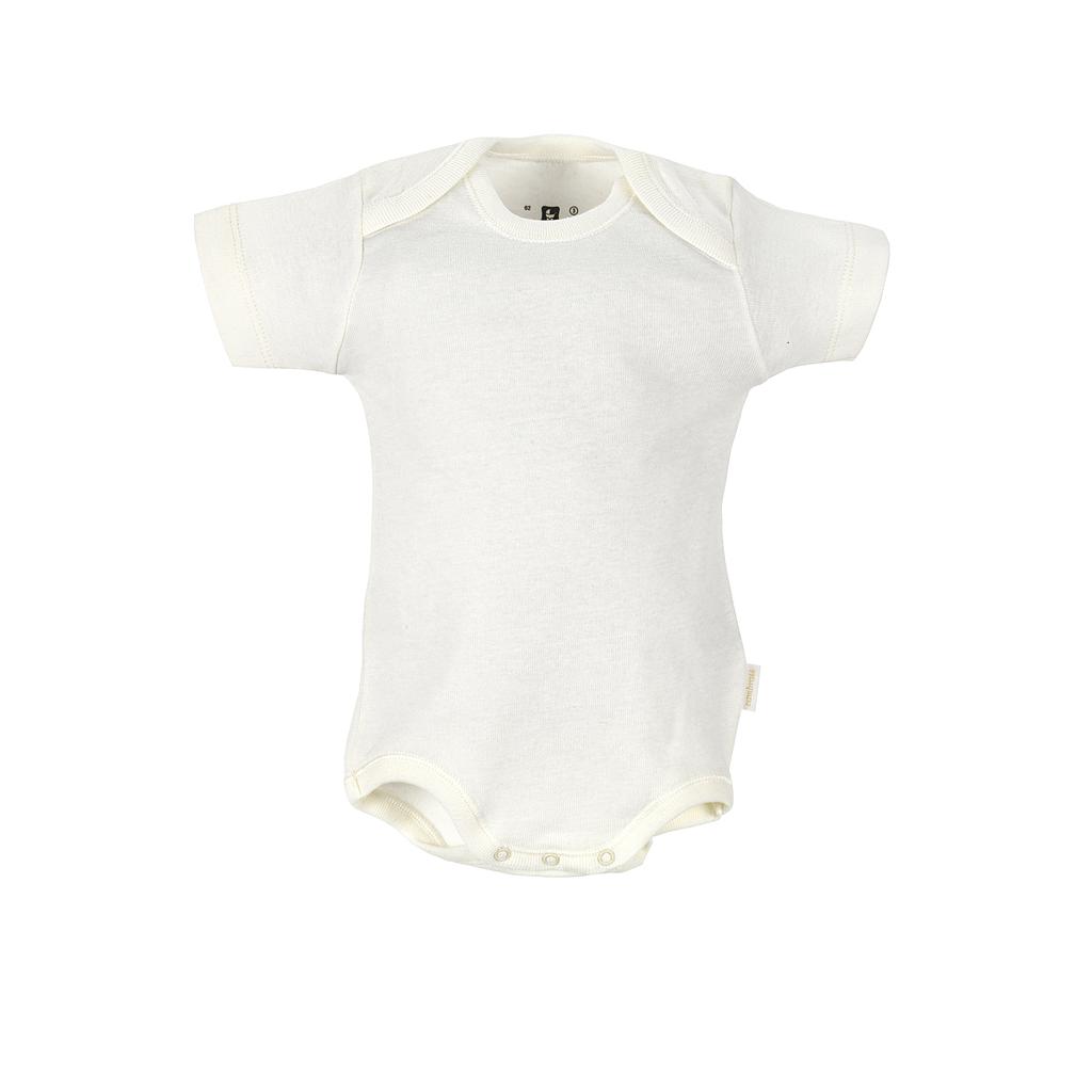 BODY MANGA CORTA T.12 BEIGE UNICO