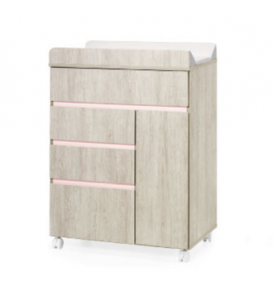COMODA COOL REF.17954 ROBLE CA/ROSA BEBE
