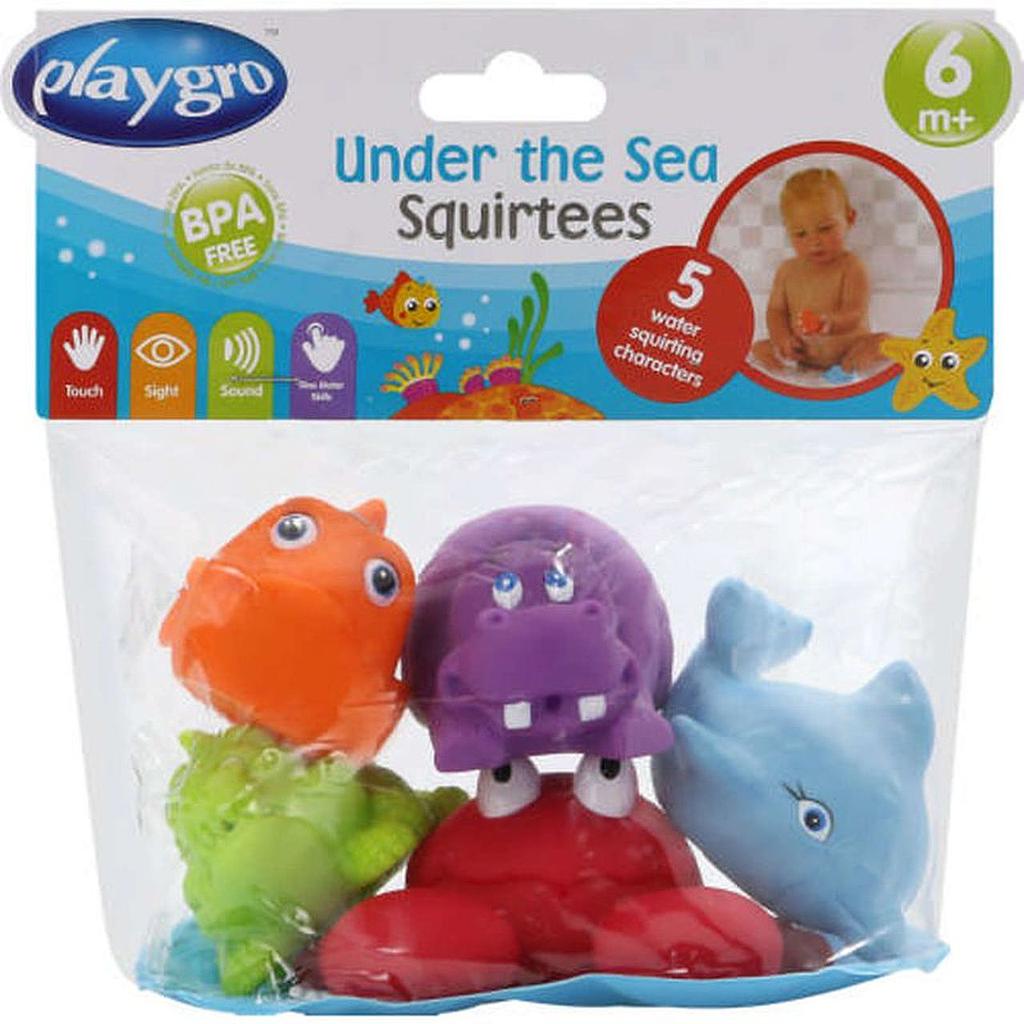 BATH TIME SQUIRTIES UNDER THE SEA