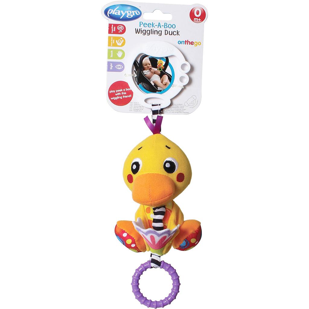 PATO COLGANTE WIGGLING PEEK A BOO
