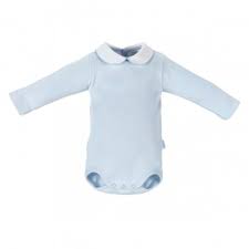 BODY C/CUELLO M/L I.T.1 D.R.LISO CELESTE