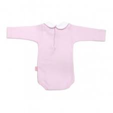 BODY CON CUELLO M/L I. T.1 D.R.LISO ROSA