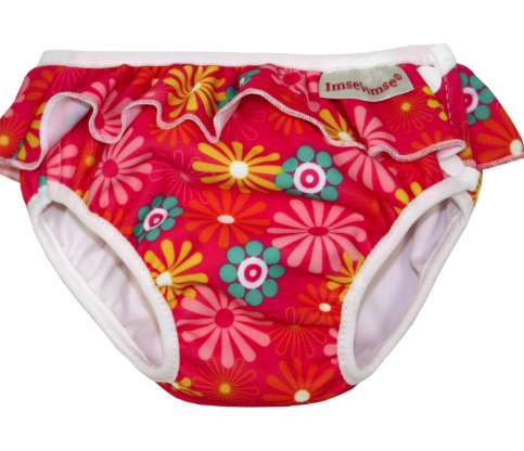 BAÑADOR PAÑAL ROSA HIPPIE T.XXL