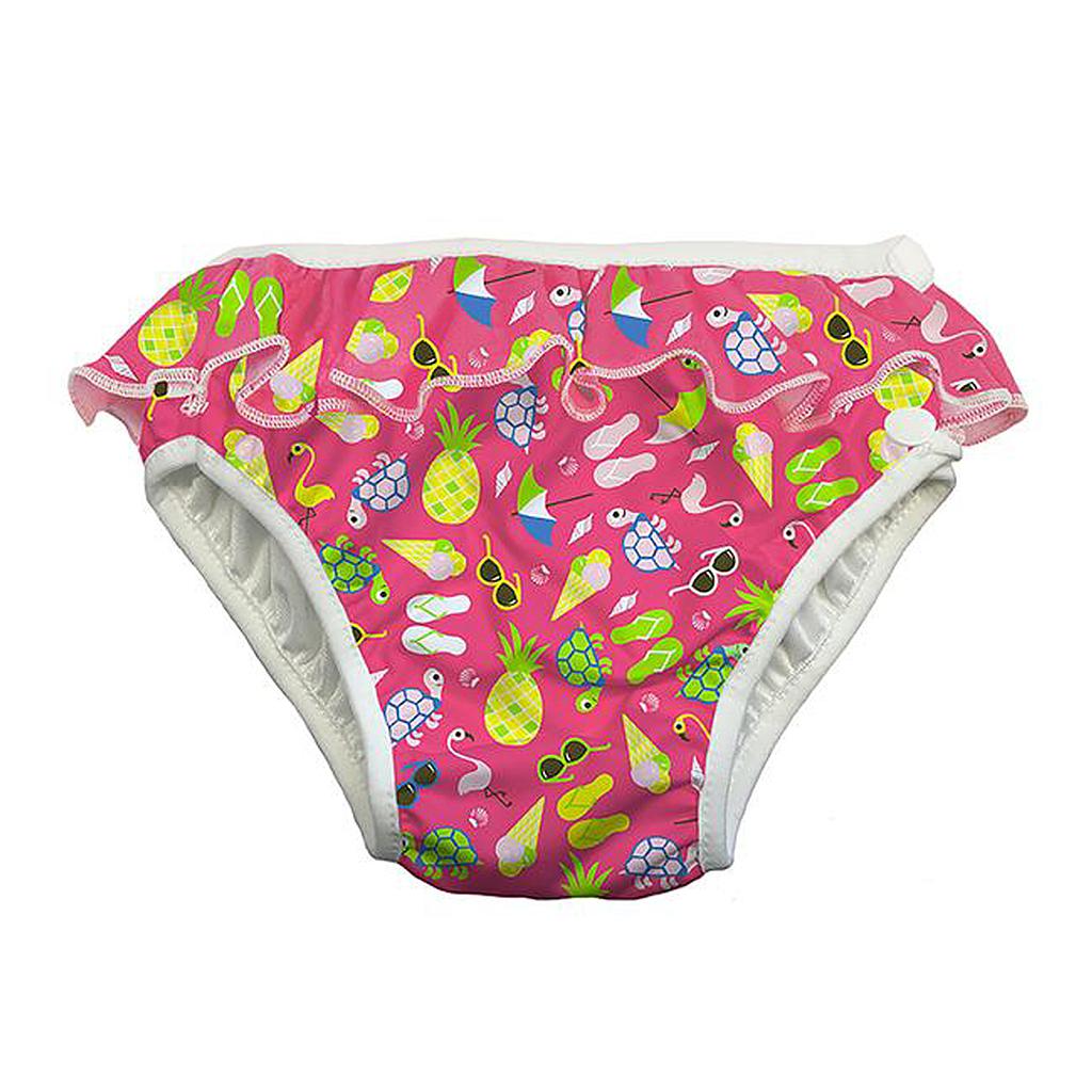 BAÑADOR PAÑAL ROSA BEACH T.XXL